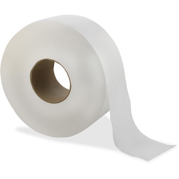 Livi Jumbo Toilet Paper, 2-ply, 3.30&quot; x 1000 ft, Virgin Fiber, White, 12/CT