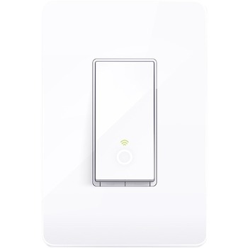 TP-Link Smart Wi-Fi Light Switch - Light Control - Alexa Supported - White