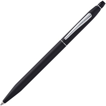 Cross Click Ballpoint Pen, Medium Pen Point, Refillable, Black Barrel