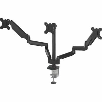 Fellowes Platinum Series Triple Monitor Arm, 3 Display(s) Supported, 90 in Screen Support, 60 lb Capacity