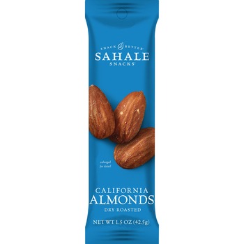 Sahale Snacks California Almonds Dry Roasted, 1.50 oz, 18/CT