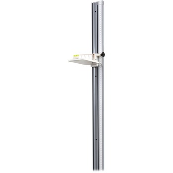 Health o meter Wall-Mounted Height Rod, 55.5&quot; Length, 1/16 Graduations, Imperial, Metric Measuring System