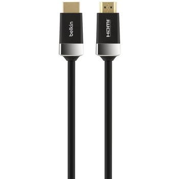 Belkin HDMI A/V Cable with Ethernet, 6.56 ft HDMI A/V Cable for Audio/Video Device, Black