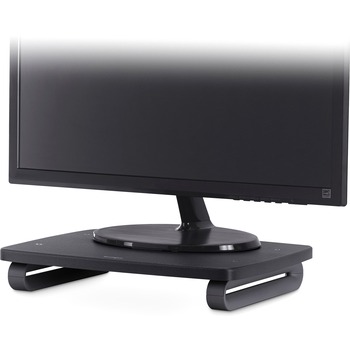 Kensington SmartFit Monitor Stand Plus - Black (K52786WW) - Up to 24&quot; Screen Support - 80 lb Load Capacity - Desktop - Black