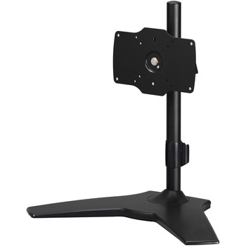 Amer Mounts Stand Mount for Monitor - 19.9&quot; Height x 20&quot; Width x 12.1&quot; Depth - Aluminum Alloy, Plastic, Steel - TAA Compliant