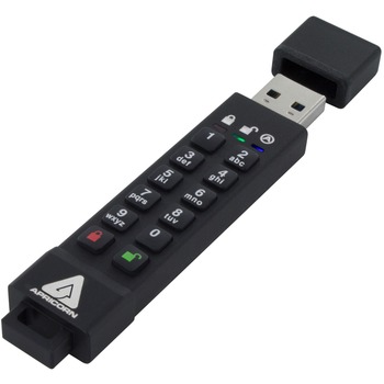 Apricorn, Inc Aegis Secure Key 3z USB 3.1 Flash Drive, 32 GB