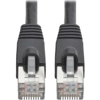 Tripp Lite by Eaton Cat6a 10G-Certified Snagless Shielded STP Ethernet Cable , PoE, Black, 20 ft.