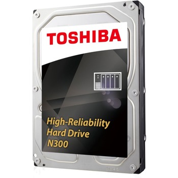 Toshiba N300 6 TB Hard Drive - 3.5&quot; Internal - SATA (SATA/600) - 7200rpm - 128 MB Buffer