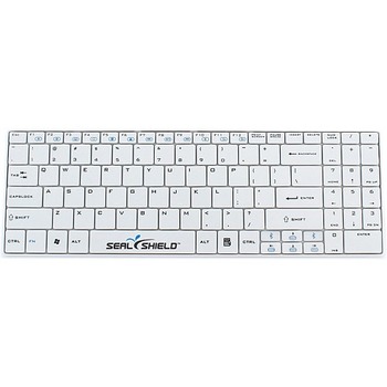 Seal Shield Cleanwipe Waterproof Keyboard, Cable Connectivity, White