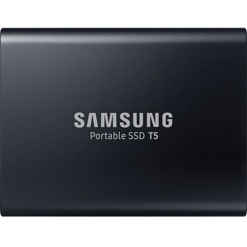 Samsung T5 MU-PA1T0B/AM 1 TB Portable Solid State Drive - 2.5&quot; External - Black - USB 3.1 - 540 MB/s Maximum Read Transfer Rate - 256-bit Encryption Standard - 3 Year Warranty