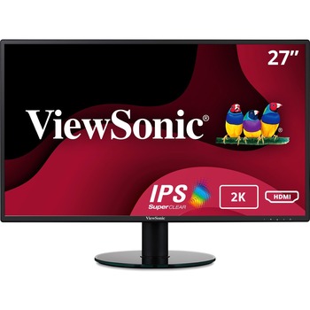 ViewSonic VA2719-2K-SMHD 27&quot; WQHD WLED LCD Monitor, Black