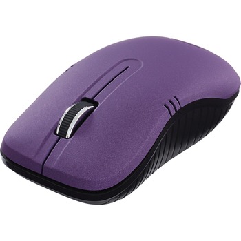 Verbatim Wireless Notebook Optical Mouse, Commuter Series, Matte Purple