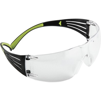 3M SecureFit, 400-Series, Protective Eyewear, Anti-fog Lens, Clear/Black