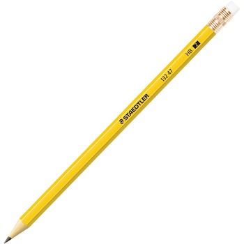 Staedtler&#174; Pre-sharpened No. 2 Pencils, 2HB Lead, Yellow Barrel