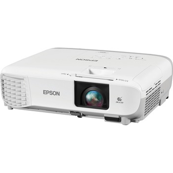 Epson&#174; PowerLite W39 LCD Projector - 16:10 - 1280 x 800 - Front, Rear, Ceiling - 6000 Hour Normal Mode - 12000 Hour Economy Mode - WXGA - 3500 lm - HDMI - USB - VGA In - 2 Year Warranty