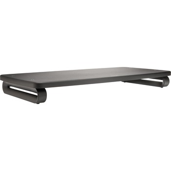 Kensington SmartFit Extra Wide Monitor Stand, Up to 27&quot; Screen Support, 39 lb Load Capacity, Flat Panel Display Type Supported, 2&quot; Height x 24&quot; Width x 11.8&quot; Depth, Black