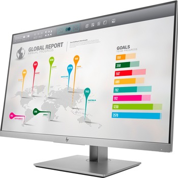 HP Business E273q 27&quot; WQHD LED LCD Monitor - 16:9 - 2560 x 1440 - 350 Nit - 5 ms - HDMI - VGA - DisplayPort - USB Type-C