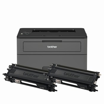 Brother HL-L2370DWXL Desktop Laser Printer, Automatic Duplex Print, Plain Paper Print, USB