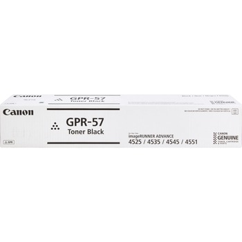 Canon GPR-57 Toner Cartridge - Black - Laser - 42100 Pages - 1 Each