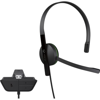 Microsoft Xbox One CHAT Headset, Wired, Over-the-head
