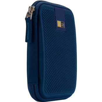 Case Logic Portable Hard Drive Case, EVA Foam, Dark Blue