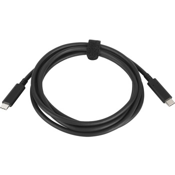 Lenovo USB-C to USB-C Cable, 6.56 ft, 5 Gbit/s, m/m, Black