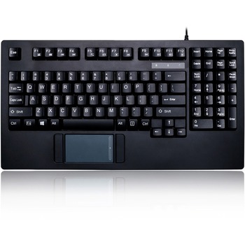 Adesso EasyTouch 425, Rackmount Touchpad Keyboard, Cable Connectivity, Black