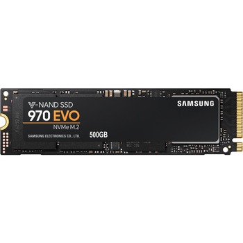 Samsung Solid State Drive 970 EVO, 500 GB, 3400 Mbps Read, M.2 2280 Internal, Black