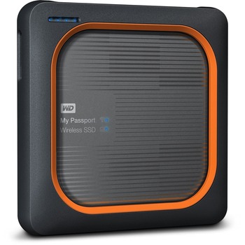 Western Digital My Passport Wireless BAMJ2500AGY-NESN 250 GB Portable Network Solid State Drive - External - Notebook Device Supported
