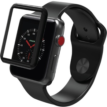 ZAGG InvisibleShield Glass Curve Elite  Extreme Impact and Full Screen Scratch Protection for Apple Watch Series 3 (38mm)