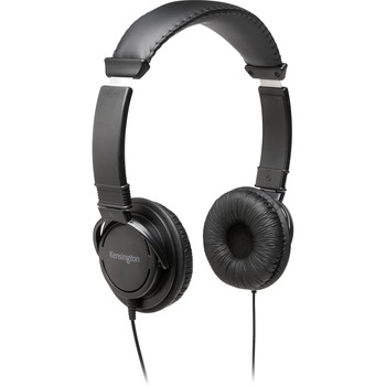 Kensington Hi-Fi Headphones - Stereo - Mini-phone - Wired - Over-the-head - Binaural - Circumaural - 6 ft Cable