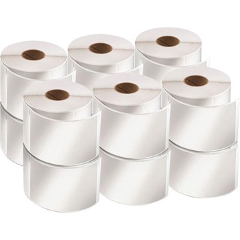 DYMO LabelWriter Labels, 2 1/8&quot; Height x 4&quot; Width, Rectangle, White, 220/PK