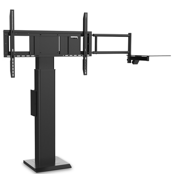ViewSonic Motorized Fixed Digital Display Stand, 55-86&quot;, Black