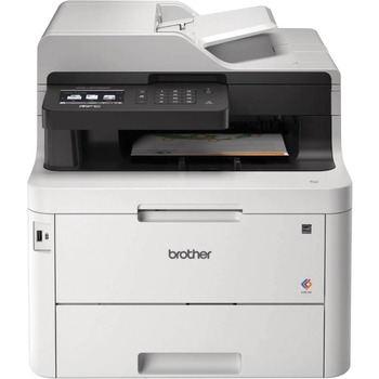 Brother Brother MFC-L3770CDW Compact Digital Color All-in-One Printer Providing Laser Quality Results with 3.7&quot; Color Touchscreen, Wireless and Duplex Printing and Scanning
