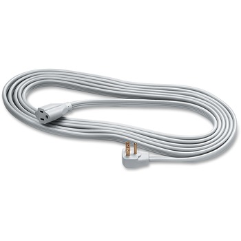 Fellowes Heavy Duty Indoor Extension Cord, 125 V AC15 A, Gray, 15 ft Cord Length