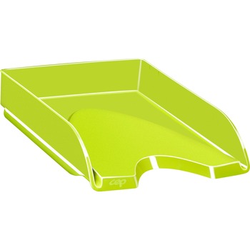 CEP Gloss Desk Tray, Desktop, Green