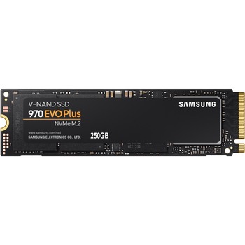 Samsung Solid State Drive 970 EVO, MZ-V7S250B/AM, 250 GB, M.2 form, Black