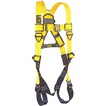 3M DBI-SALA Delta Harness, 420 lb. Capacity, Velcro/Polyester, Blue/Yellow