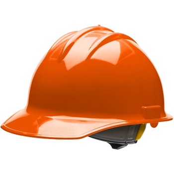 Bullard Classic C30 Safety Cap, High-Density Polyethylene, Orange