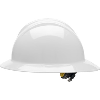 Bullard Classic C33 Safety Cap, High-Density Polyethylene, White