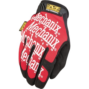 Mechanix Wear The Original Work Gloves, Synthetic Leather/Thermoplastic Rubber/Spandex, Red, XXL