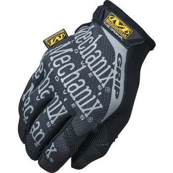 Mechanix Wear The Original Work Gloves, Synthetic Leather/Thermoplastic Rubber/Tricot/Nylon, Black/White, Medium