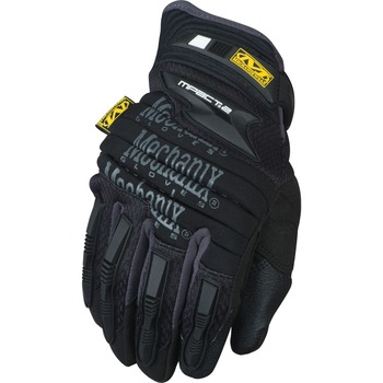 Mechanix Wear M-Pact 2 Work Gloves, Heavy Duty, Thermoplastic Rubber/Foam/Neoprene/Spandex/Synthetic Leather, Black, Medium