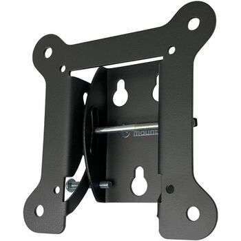 Amer Mounts Tilting Flat Panel Wall Mount Bracket, 4.9 in H x 4.9 in W x 1.3 in D, Black