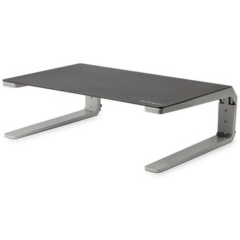 Startech.com Monitor Riser Stand, For Monitors up to 32&quot;, Height Adjustable, 10.5&quot; Width x 16&quot; Height, Aluminum, Steel