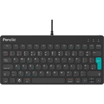 Prestige International Mini Keyboard C3, Cable Connectivity, USB 3.0 Interface, Black