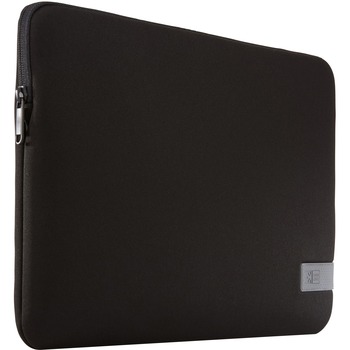 Case Logic Reflect REFPC-114 Sleeve for 14&quot; Notebook, Polyester Body, Plush Interior Material, 10.8&quot; H x 1.2&quot; W x 15&quot; D, Black