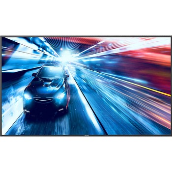 Philips Q-Line Digital Signage Display, 49.5&quot; LCD, 3840 x 2160, HDMI/SerialEthernet