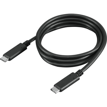 Lenovo USB-C Cable, 3.28 ft, 10 Gbit/s, m/m, Black