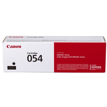 Canon 054 Original Toner Cartridge, Black, Laser, High Yield